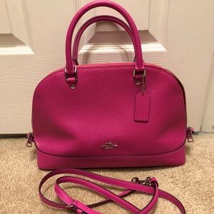 Hot Pink Coach Satchel
